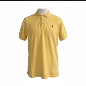 Polo by Ralph‎ Lauren Men's Yellow Polo Shirt size extra large
